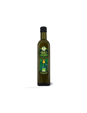 Organic Linseed Oil, 500 ml - Nutra Best Europe