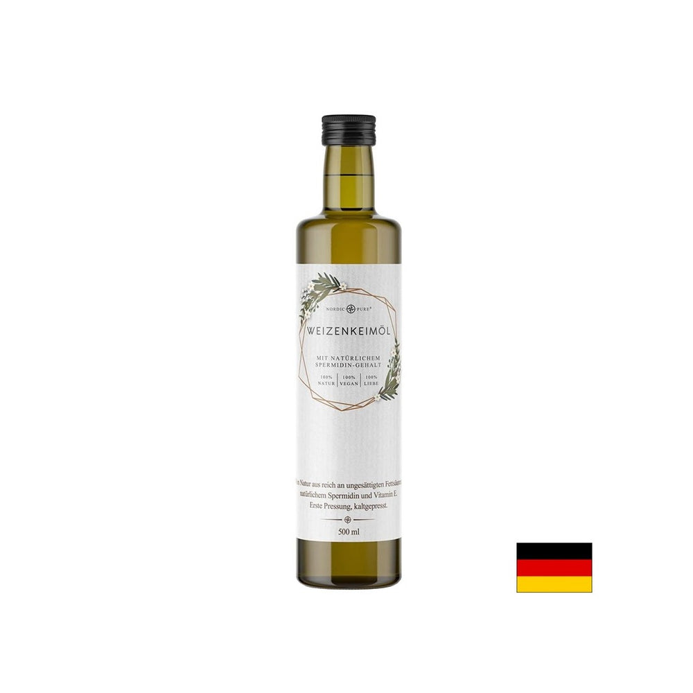Weizenkeimöl, kaltgepresst (reines Vitamin E), 500 ml