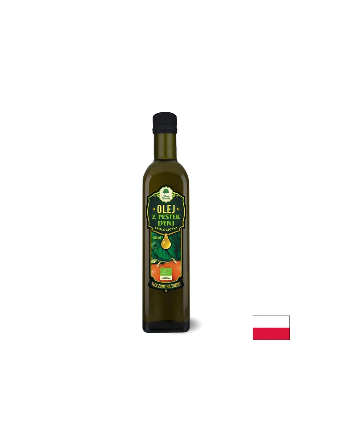 Bio -Kürbiskamenöl, 500 ml