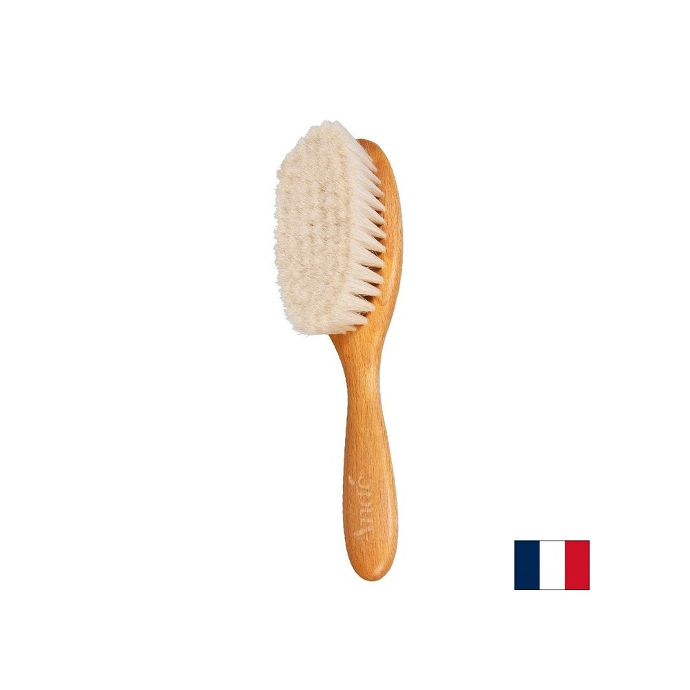 Weiche Holzpinsel für Babyhaare, 18 cm, 1 PC.
