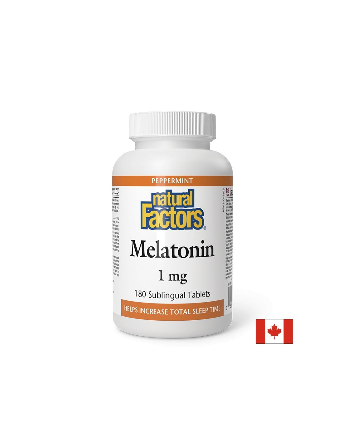 Melatonin 1 mg - 180 sublinguale Tabletten