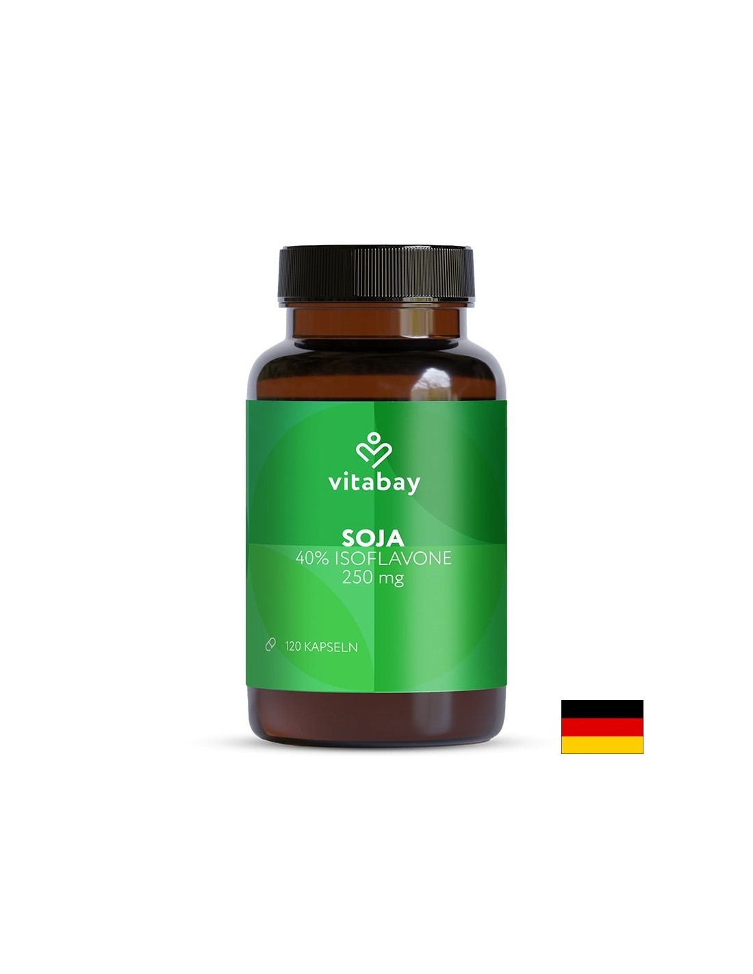 Wechseljahre - Soja, 250 mg (mit 40% Isoflavonen) x 120 Kapseln