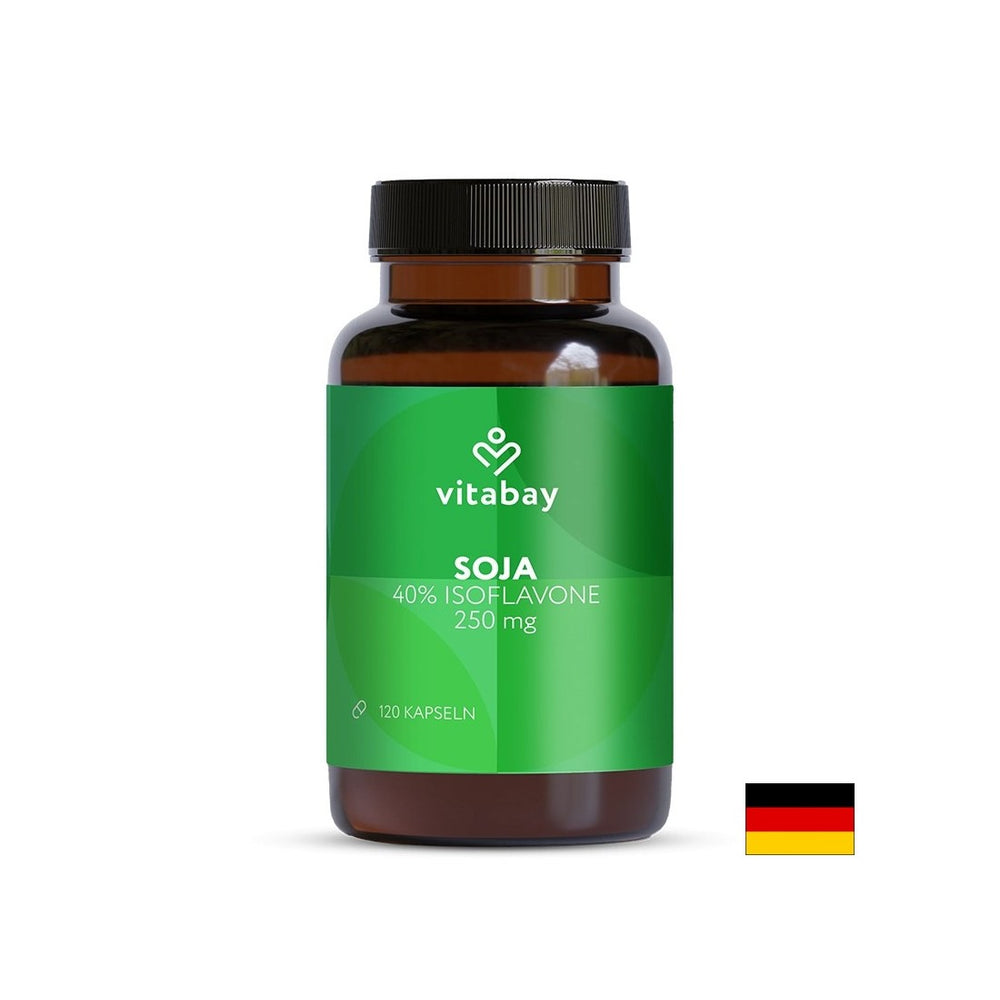 Wechseljahre - Soja, 250 mg (mit 40% Isoflavonen) x 120 Kapseln