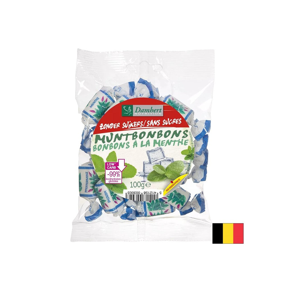 Minzbonbons (zuckerfrei), 100 g