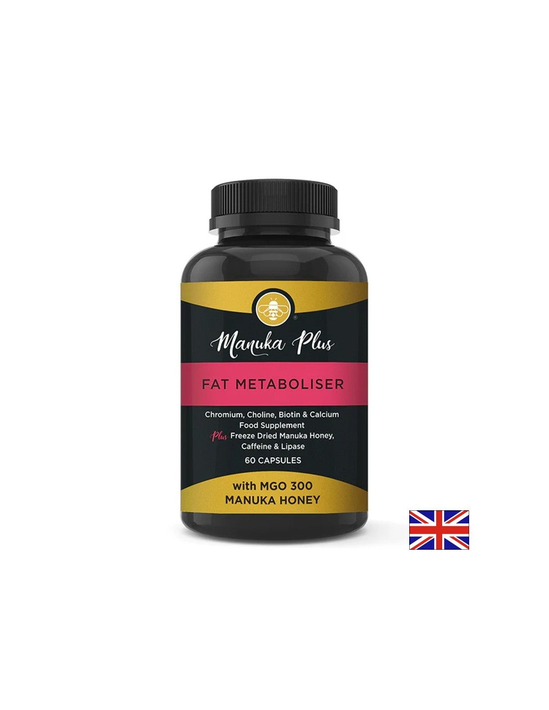 Stoffwechselformel mit Manuka Honey Mgo 300, 60 Kapseln