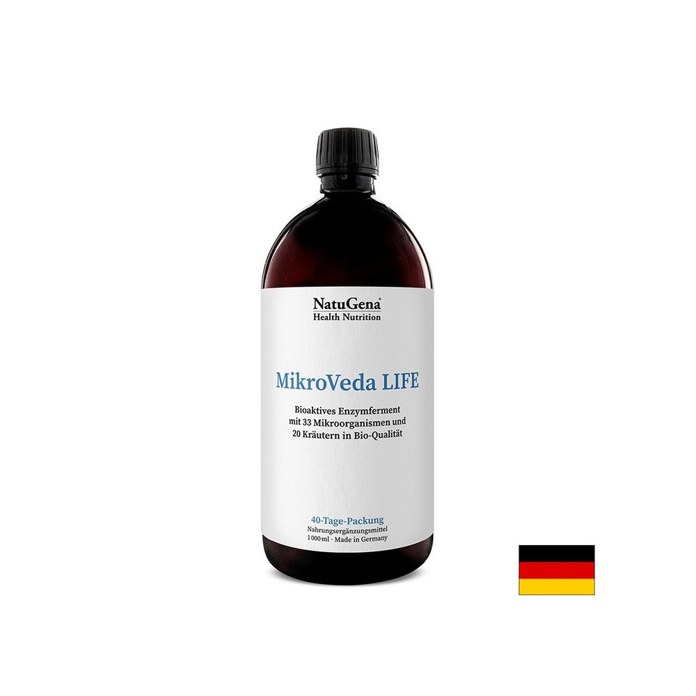 Mikroveda Life - Bioaktive Ferment mit probiotischen Bakterien und Kräuterextrakten, 1000 ml