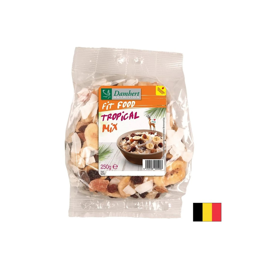 Getrocknete tropische Fruchtmischung, 250 g