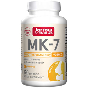 MK-7 90 mcg - 120 Gel capsules - Nutra Best Europe