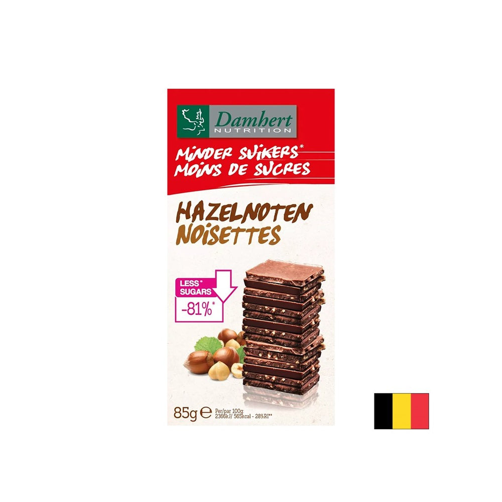 Milchschokolade mit Haselnüssen (zuckerfrei), 85 g