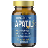 Apatil Max | mit Ashwagandha, Safran und Ginseng - 60 Kapseln