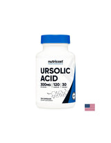 Muskelfunktion - Ursolsäure (Ursolic Acid), 120 Kapseln <tc>Nutricost</tc>