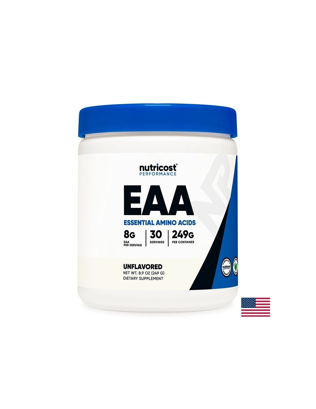 Muskelkraft und Genesung - EAA Essentielle Aminosäuren, 249 g Pulver, 30 Dosen