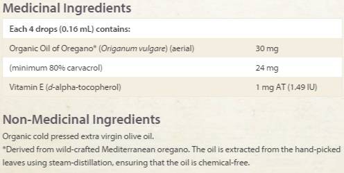 Öl von Oregano - 60 ml
