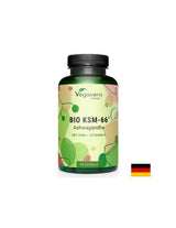 Nervensystem - Bio KSM -66 Ashwagandha + Zink und Vitamin C, 90 Kapseln