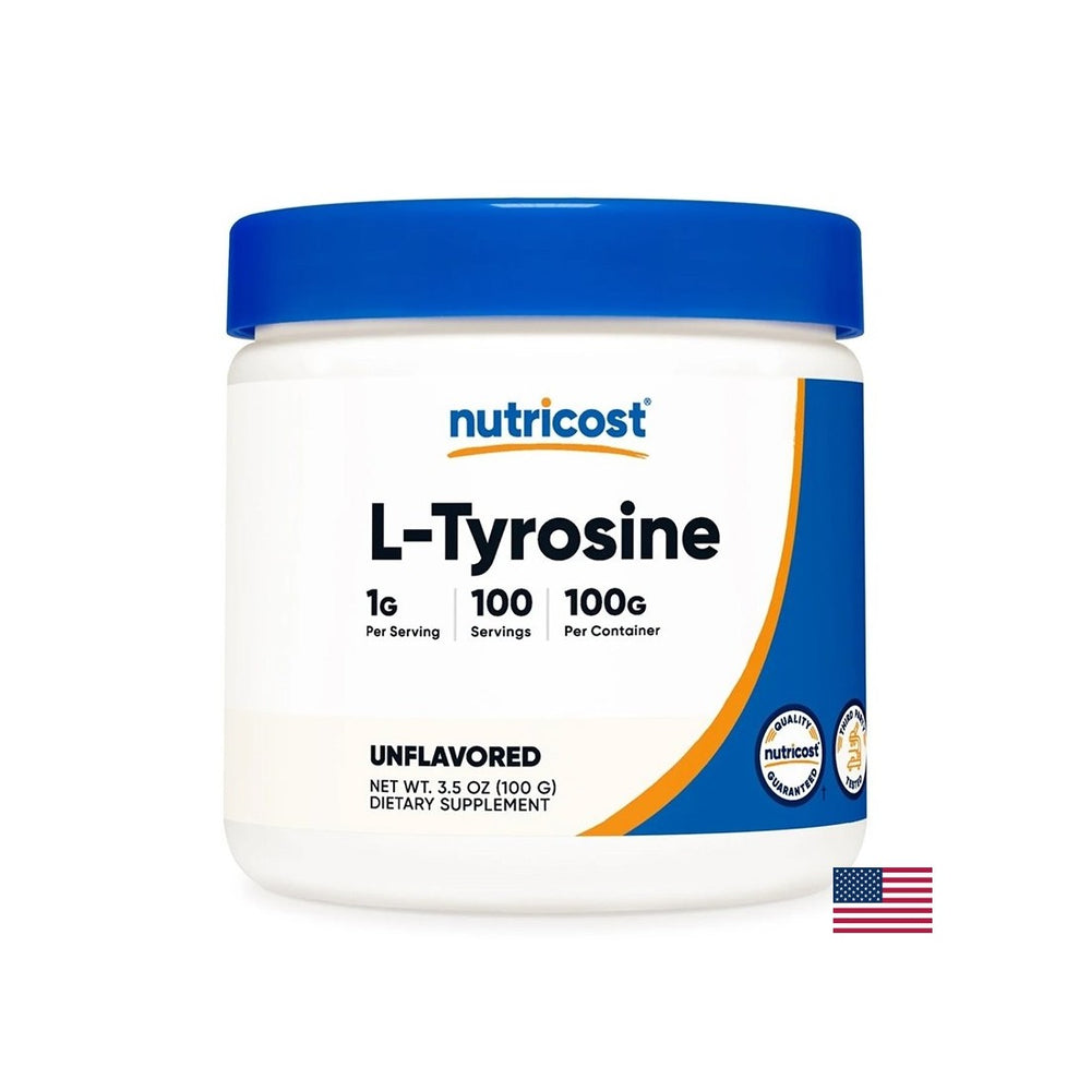 Nervensystem und hormonelles Ungleichgewicht - L -Tyrosin, 100 g Pulver