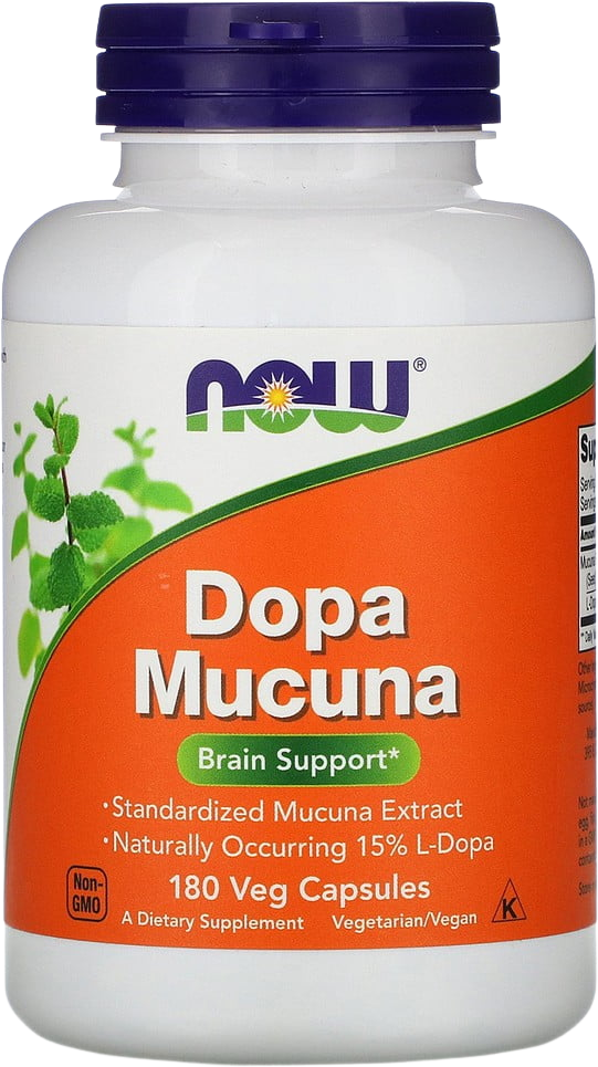 Dopa mucuna [180 Kapseln, 90 Portionen]