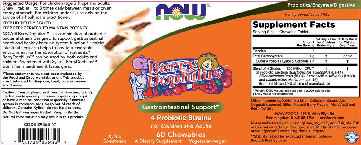 Berrydophilus - 60 Kautabletten