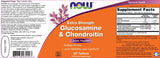 Glucosamin & Chondroitin / zusätzliche Stärke - 60 Tabletten