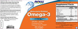Omega 3 1000 mg / molekular destilliert - 500 Gelkapseln
