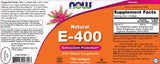 Vitamin E -400 IU MT - 100 Gelkapseln