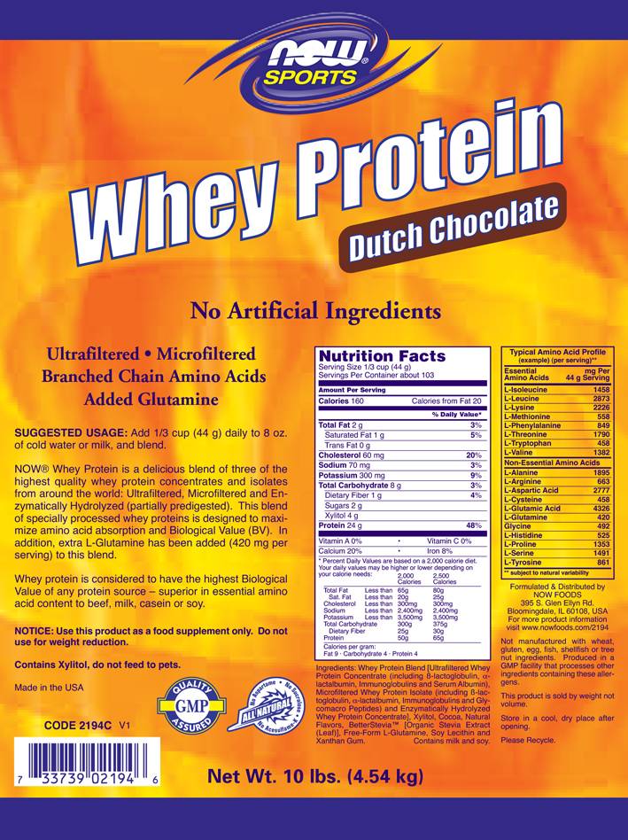 Molkeprotein - 908 Gramm