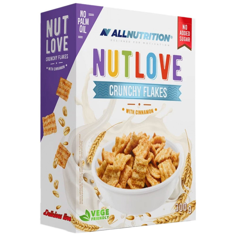 Nutlove | Knusprige Flocken mit Zimt - 300 Gramm