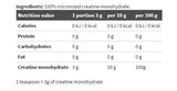 Kreatin -Mono -Creapurpulver - 1000 Gramm