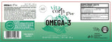 Omega -3 -Fischöl 1000 mg - 60 Gelkapseln