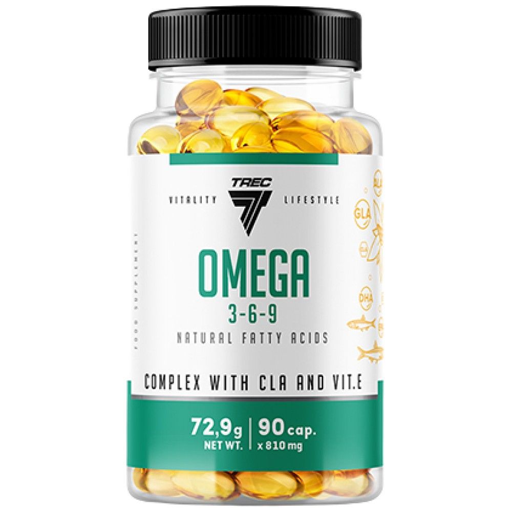 Omega 3-6-9-90 Gelkapseln
