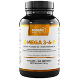 Omega 3-6-9 | mit Fischöl, Flachsöl und Sonnenblumenöl - 100 Kapseln