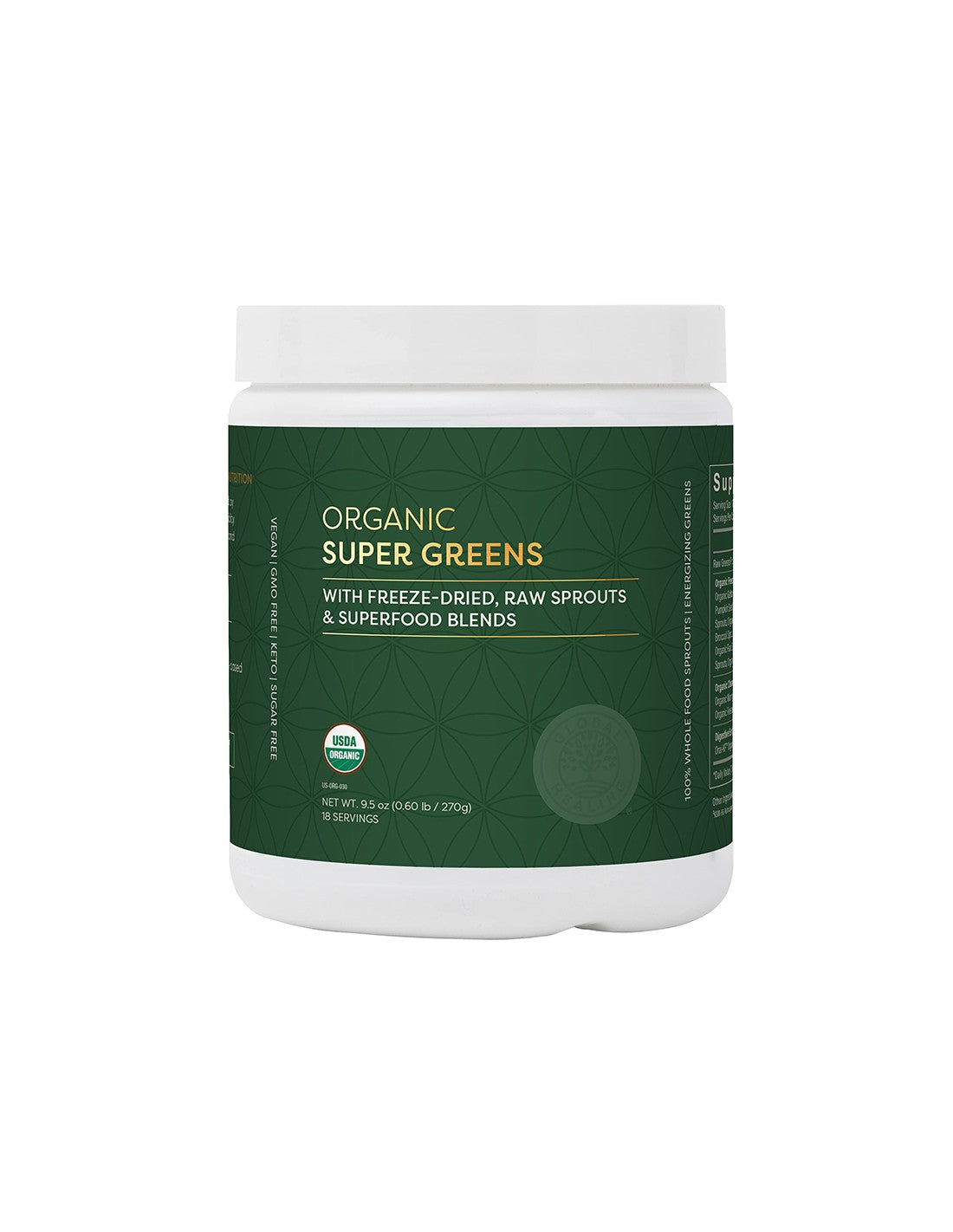 Grüne Superfoods Bio, 270 g Pulver