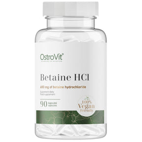 Betaine HCl 650 mg 90 capsules - Nutra Best Europe