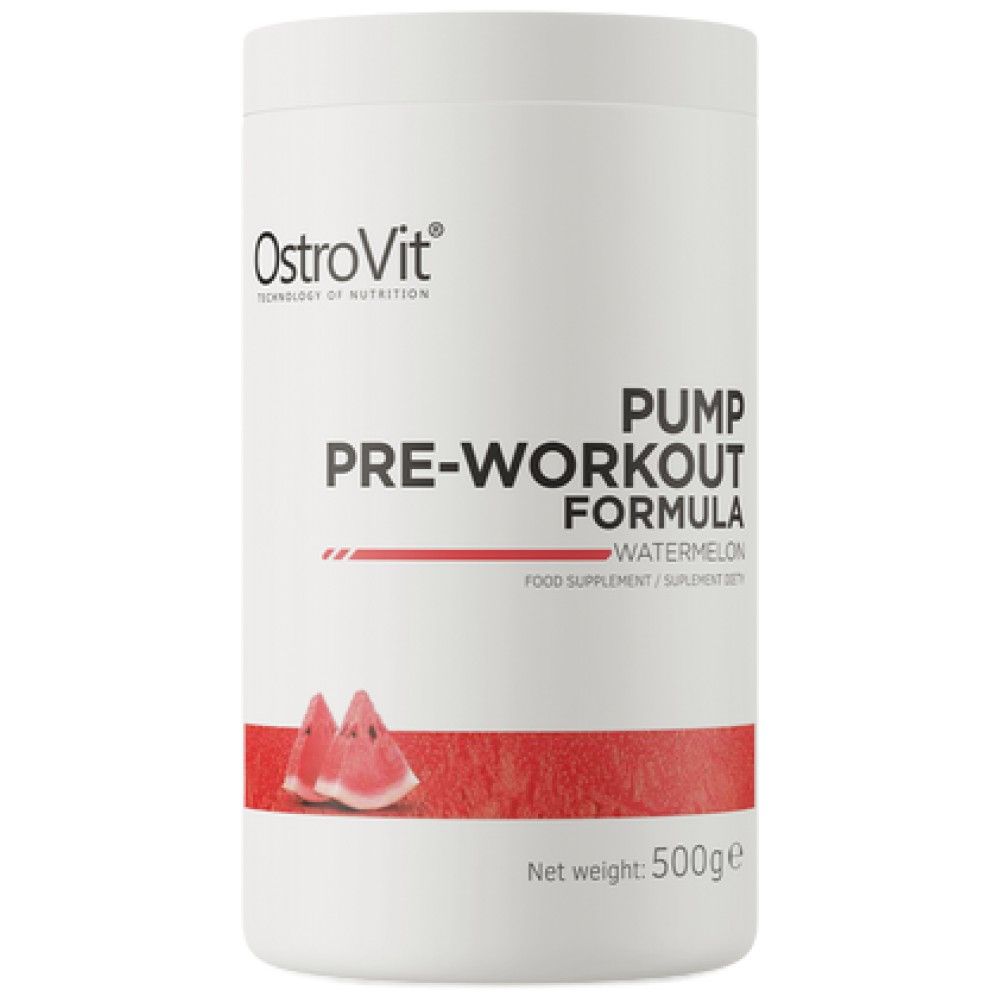 Pumpe Pre -Workout -Formel - 500 Gramm