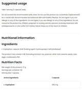 Tryptophan 300 mg / Vege 90 Kapseln