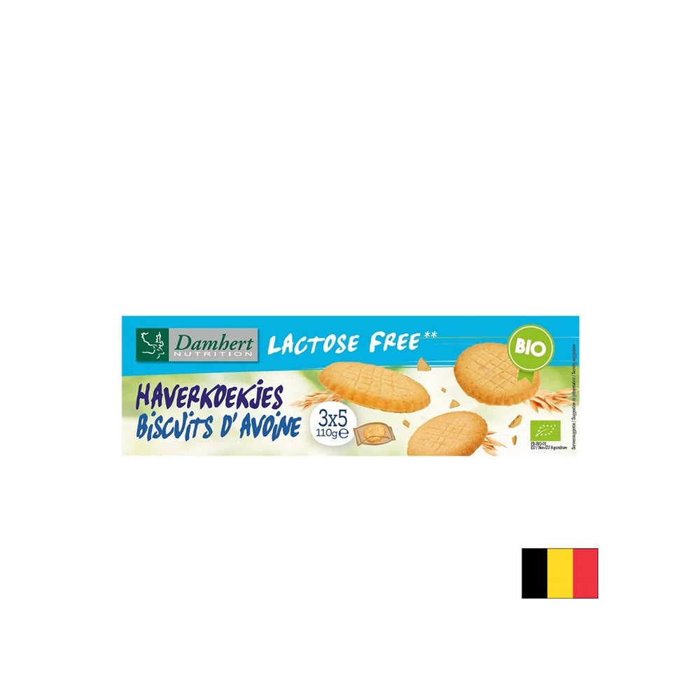 Haferflockenkekse (laktosefrei), organisch, 110 g