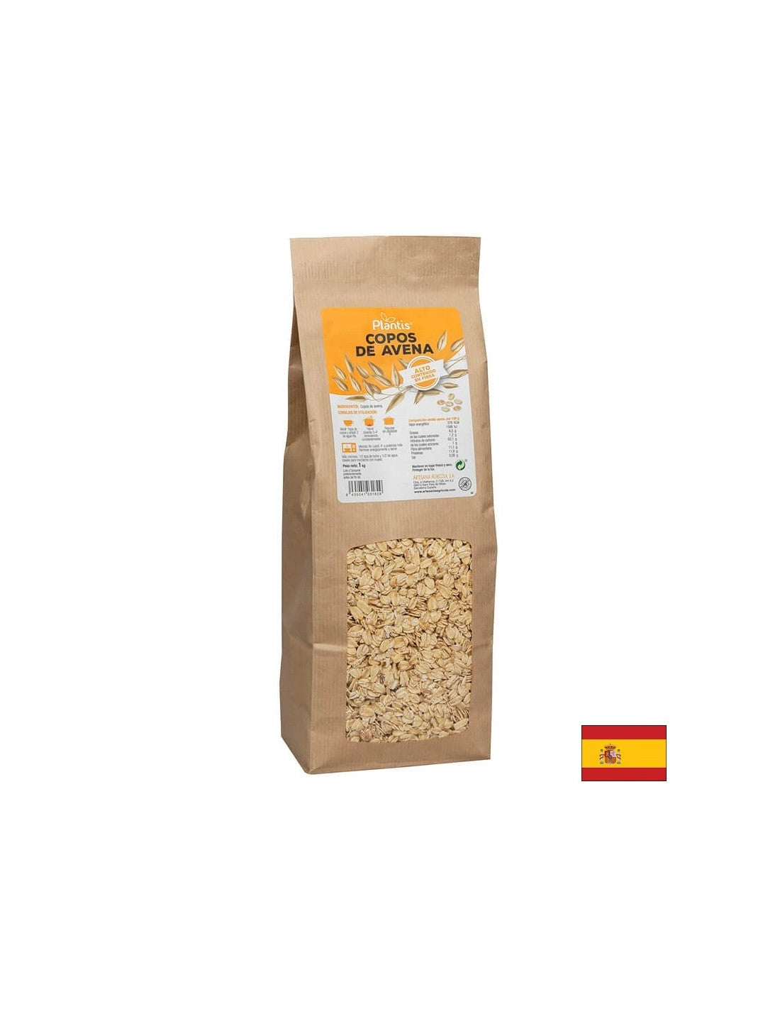 Hafer mit einem hohen Fasergehalt, 1 kg