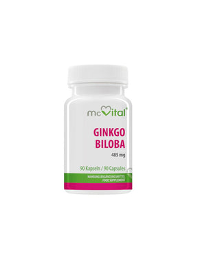 Memory and concentration - Ginkgo biloba, 485 mg x 90 capsules - Nutra Best Europe