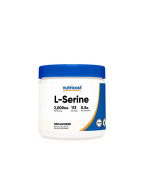 Memory and concentration - L-Serine, 227 g powder - Nutra Best Europe