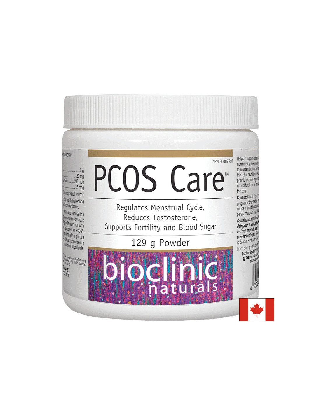 PCOS Care™ / Pflege für das polyzystische Ovarialsyndrom x 129 g <tc>Natural Factors</tc>