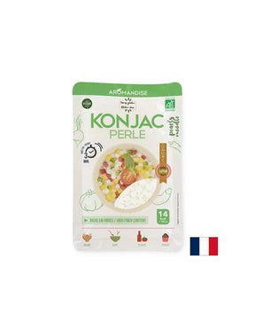 Dietary gluten-free pearls – 3 minutes cooking - From konjac flour and rice flour, 150 g - Nutra Best Europe