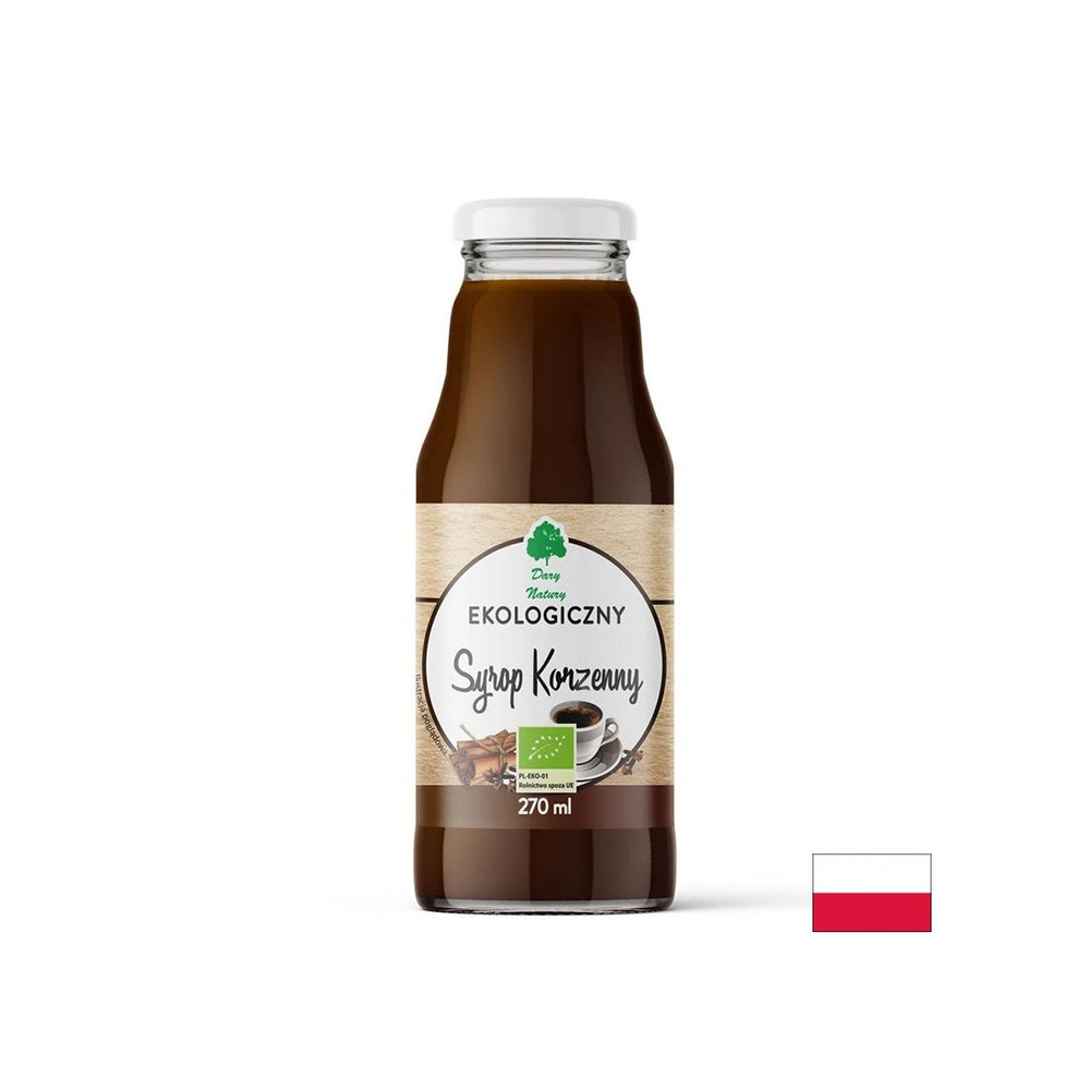 Würziger Sirup mit Gewürzen - zum Hinzufügen zu Getränken und Desserts, 270 ml