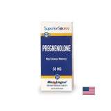 Gedächtnis und Konzentration – Pregnenolon, 50 mg x 50 Sublingualtabletten <tc>Superior Source</tc>