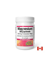 Unterstützt das Nervensystem und die Muskeln - Magnesium (Bisglycinat), 200 mg x 290 g Pulver