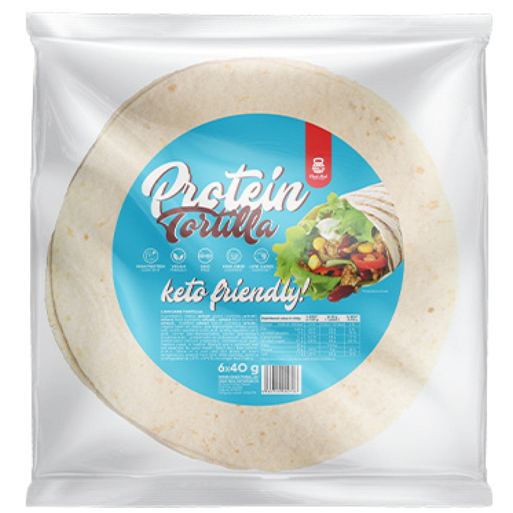 Protein -Tortilla | Kohlenhydratarmprotein ~ ketofreundliche Wraps-6 x 40 (240) Gramm
