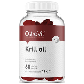 Krill Oil 500 mg 60 Gel capsules - Nutra Best Europe