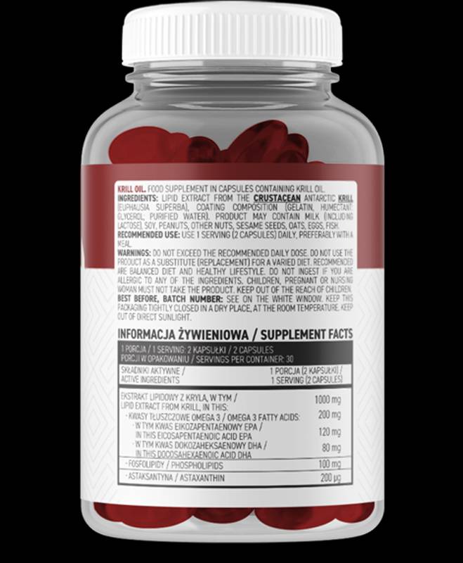 Krillöl 500 mg 60 Gelkapseln