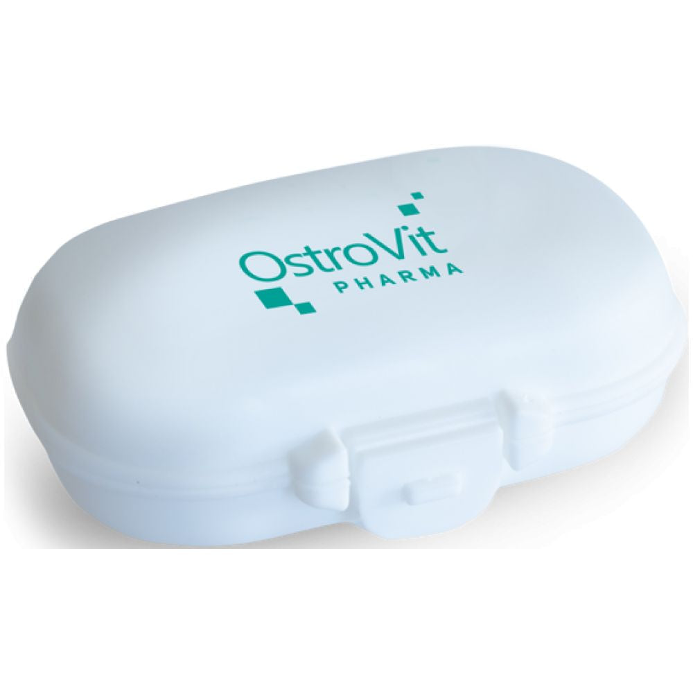 <tc>OstroVit</tc> Pillendose / Box für Kapseln / Weiß