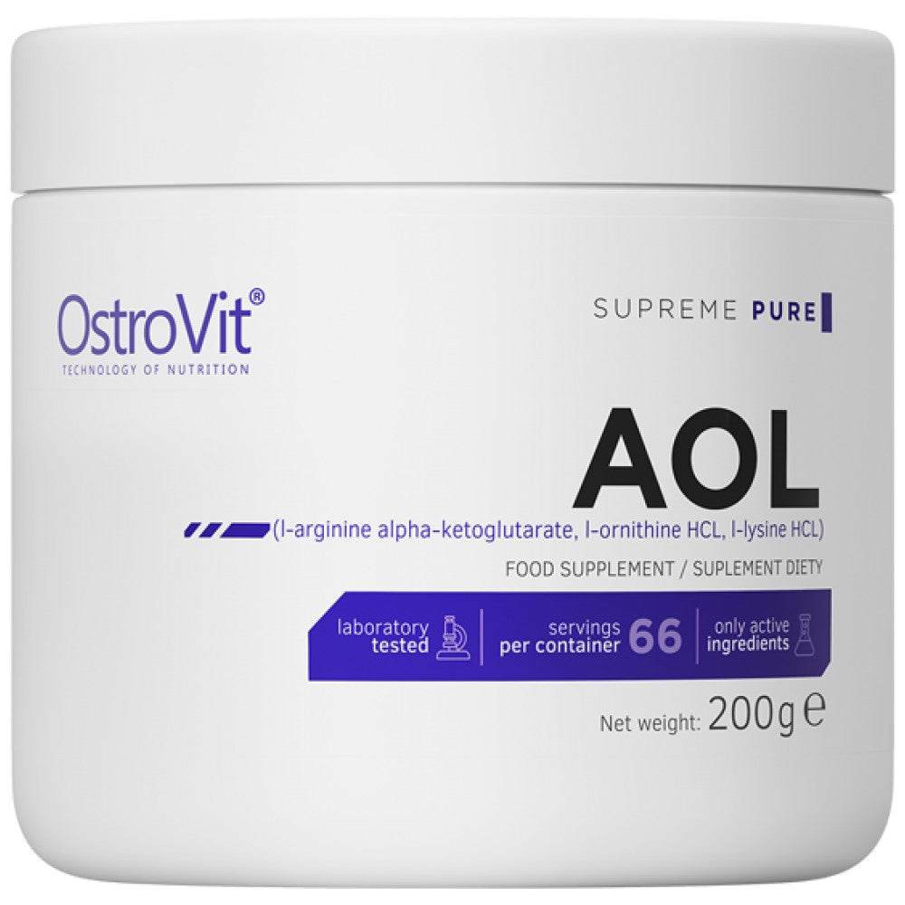 AOL / Arginin -Ornitin -Lysinpulver 200 Gramm