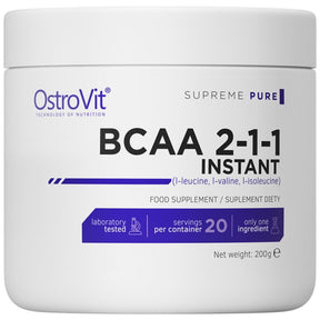 BCAA Instant Powder - 200 grams - Nutra Best Europe
