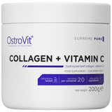 Kollagen + Vitamin C / Pulver - 200 Gramm